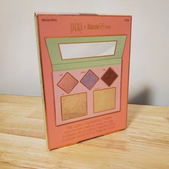 Pixi + Rachh Loves The Layers Highlighting Palette, Face & Eye NIB - Picture 1 of 4